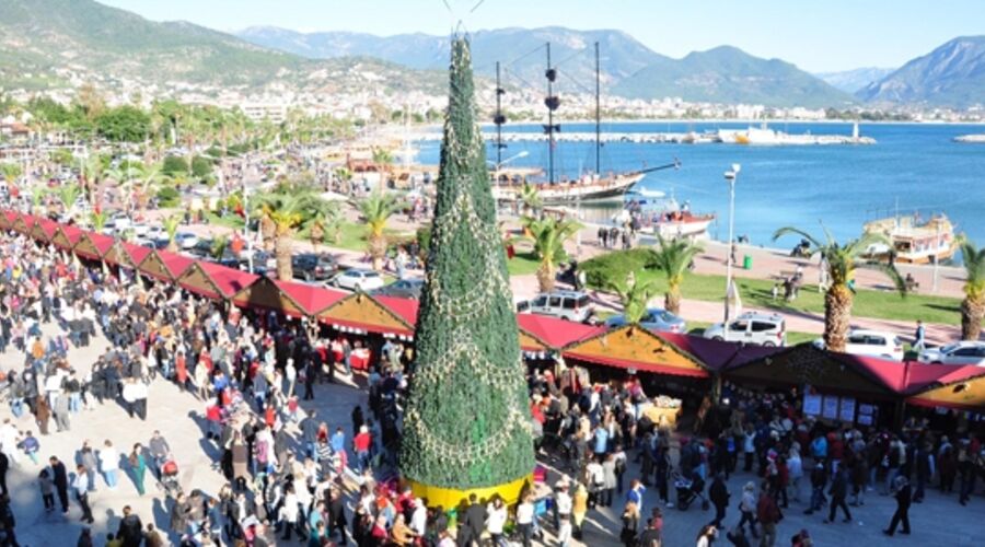 14. Uluslararası Alanya Noel Pazarı Etkinlikleri- Manavgat- Side Turu  