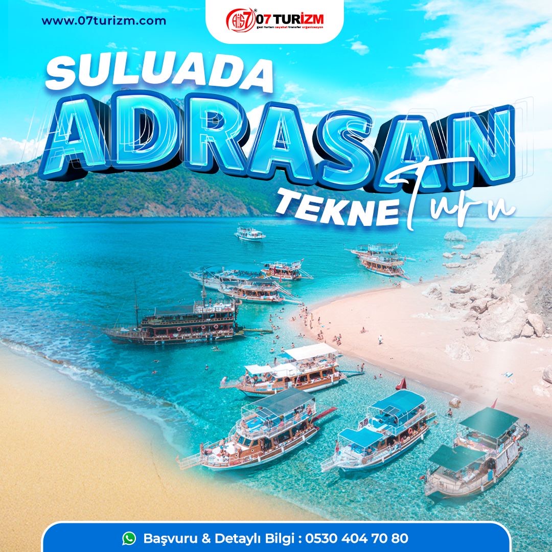 Adrasan Suluada Tekne Turu